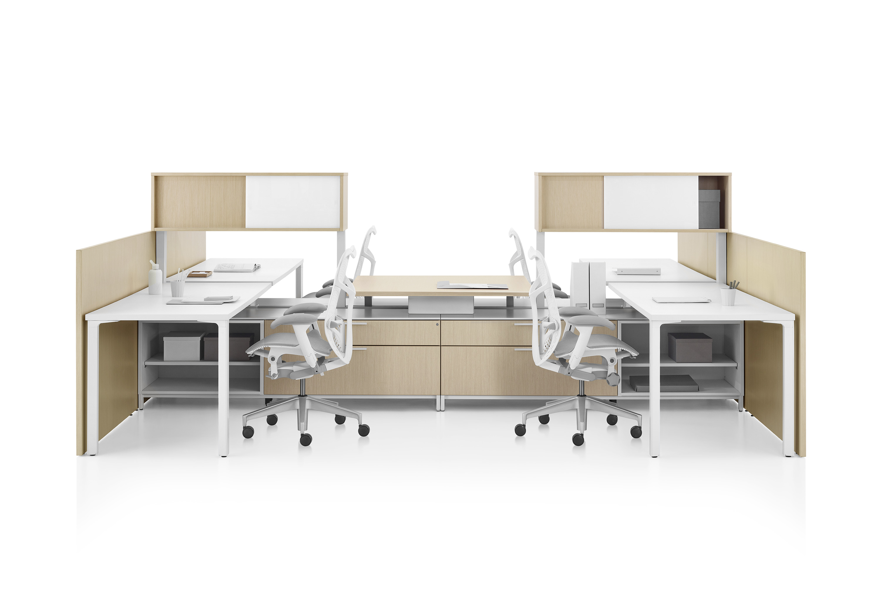 办公屏风|屏风工作站|办公家具|华体（中国）家具|Canvas Dock 开放式办公区